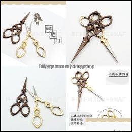 Scissors Hand Tools Home Garden Mylarbagshop Retro Beauty Cut Wrought Iron Craft Creative Jlltah Drop Delivery 2021 V87R5