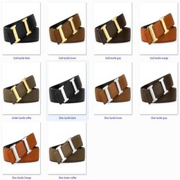 chain buckle belt Australia - Mens Designer Belt Womens High Quality Many Color Optional Fashion Cowhide Lychee Crocodile Skin Leather Belts For 34mm With Exqui273A