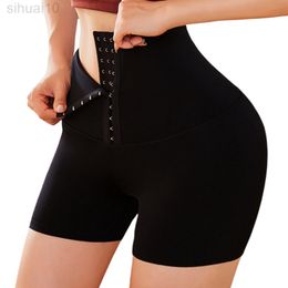 Shorts High Waist Trainer Lift Up Butt Lifter Body Shaper With Hooks Firm Tummy Control Briefs Shapewear Dij Smarter Belts L220802