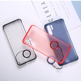 Ultra Thin Clear Frameless Phone Cases For Honor 20 Pro Cover for Huawei P20 P30 P40 Mate 20 30 40 Matte PC Hard