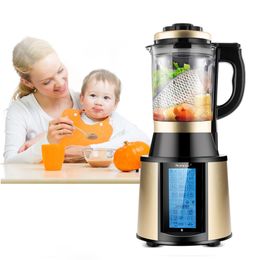 Household Automatic Food Blender Multifunction Mixe Automatic Heating Cold Hot Drink Soymilk Maker DIY Speed