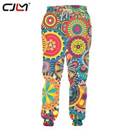 Full Body Print Colourful Leaf Eye Camouflage Sweatpants Men 3D Streetwear Mens Hip Hop Fashion Pants Drop 220623