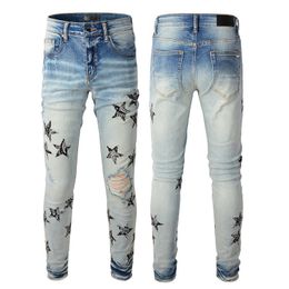 Дизайнерские джинсы для мужчин Amirri Designer Pannts Jeanpants Джинсы Женские Дизайнер США
