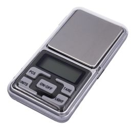 Mini Electronic Digital Scale Jewellery weigh Scale Balance Pocket Gramme LCD Display Scale With Retail Box 500g/0.1g 200g/0.01g DH8880