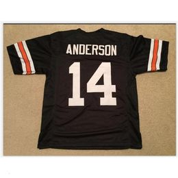 Uf Chen37 Goodjob Men Youth women Vintage Ken Anderson #14 Football Jersey size s-5XL or custom any name or number jersey