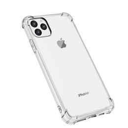 Transparent Phone Cases For iPhone 14 13 12 11 Pro MAX Mini X XS XR 8 7 6 Plus TPU Protective Shockproof Clear Cover 1.5MM Thickness Silicone Case