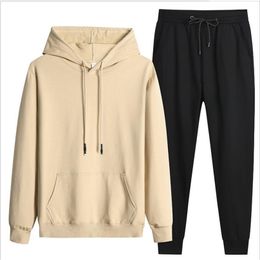 2020 Autumn Men s Tracksuit Set Hoodies Pants Sport Suits for Men Sweatshirt Hoodies Men s Clothing Sets Sportswear LJ201126