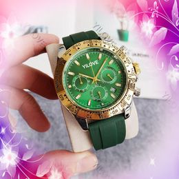 Men's Japan Imported Quartz Movement Watch Stainless Steel Case Sapphire Glass 5ATM Waterproof Super Luminous Clock 42mm montre Luxury Macho Wristwatch