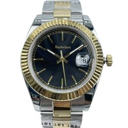 Mens Watch 41mm 2813 Automatic Movement Sapphire luminous black dial Mechanical Designer men's sports two tone montre de luxe Wristwatches