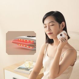 Portable Microcurrent Skin Therapy Facial Massager Lift Body Slimming Machine Guasha Stone Bian Gua Sha