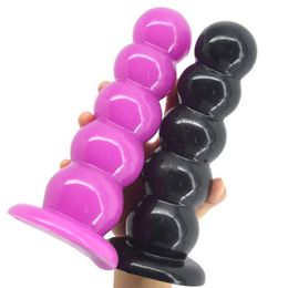 Massage 5 Colours Big Dildo Strong Suction Beads Anal Dildo Box Packed Butt Plug Ball Anal Plug Sex Toys for Women Men Adult Product Sex Shop