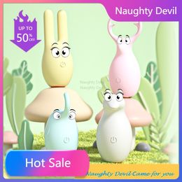 Soft Vibrator sexy Toys for Womans Masturbation Multi Frequency Vibrating Flirt Fun Adult Naughty Devil 2022 NEW G-Spot