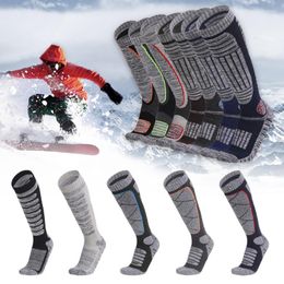 Sports Socks Professional Winter Skiing Men Women Soft Keep Warm Ski Long Sock Outdoor MTB Cycling Running Football StockingsSports