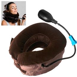 Air Cervical Neck Traction Soft Brace Device High Quality Head Back Shoulder Neck Pain Health Care