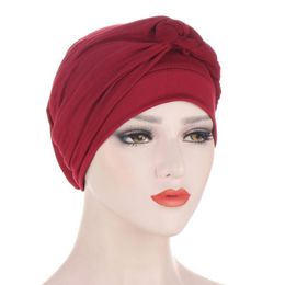 Beanie/Skull Caps Women Fashion Scarf Hijab Hat Multi-style Decorative Jewellery Necklace Beading Pendant Turban Hair Accessories Wholesale36B