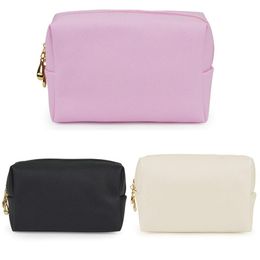 Cosmetic Bags & Cases -Travel Bag Makeup Case Women Zipper Make Up Handbag Organiser Storage Pouch Toiletry Wash