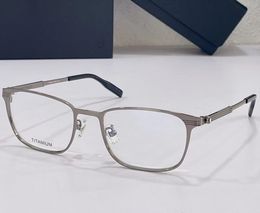 Designer Men Business Optical Glasses Man Titanium Eyeglass Frames Fashion Brand Spectacle Frame Gold Silver Men's Myopia Eyeglasses Eyewear 0094 with Box