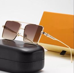 Luxus-Designer-Sonnenbrille für Damen und Herren, Sonnenbrille 949, Metallrahmen, verspiegelte Glaslinse, Outdoor-Reisebrille