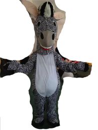2022 Mascot doll costume Zebra Mascot Costume Pony mascot costume Zebra mascotter cartoon fancy dress Halloween Purim party birthday part