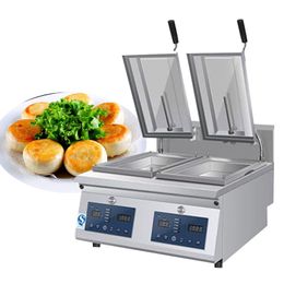 skillet fry pan electric Canada - Automatic Frying Dumplings Machine Baking Pans Electric Pan-Fried Bun Chow Mein Multi-functional Skillet
