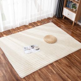 Carpets Nordic Super Soft Plush Fur Carpet Baby Creep Mat Anti-slip Floor Area Rugs For Livingroom Bedroom Quality Thickening CarpetCarpets