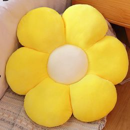 Pillow Plush Flower Cushion Furry Stuffed Petal Soft Fluffy Lovely Toys For Girls Kids Office Chair CreativePillowPillow