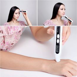 Digital Skin Moisture Analyzer Tester LCD Displays Oil Sensor Pen Detector Beauty Instrument Facial Skin Analyzer Moisture Meter