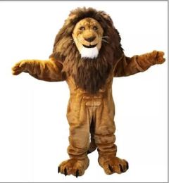 2022 High quality Lion Mascot Costume Fancy Dress Adult Clothing Kid Birthday Party Costume Xmas Halloween