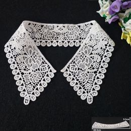 White Hollow out Lace Other Arts and Crafts Neckline Fabric Embroidery Applique Lace Collar Sewing DIY Dresses Accessories Craft supplies 122848