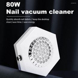 Nail Art Equipment 80W Dust Vacuum Cleaner With Filter Manicure Pedicure Tools Prud22