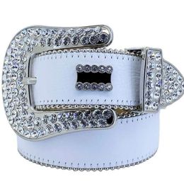 Fashion Belts For Women Designer Mens Width 3.8cm Rhinestone Belt With Bling Rhinestones As Gift New 22051701R