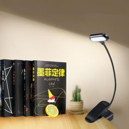 Table Lamps Portable LED Lamp With Clamp 5 LEDs Flexible Eye-Protection Desk Battery Powered High Lumen For Kid Night ReadingTable LampsTabl