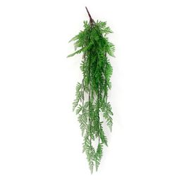fake leaves UK - Decorative Flowers & Wreaths Artificial Hanging Plants Vines Ferns 3.6ft Persia Rattan Fake Plastic Leaves For Wall Indoor Baskets Wedding G