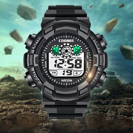 Wristwatches Fashion Top Brand Waterproof Digital Man Watch Military Fitness Date Clock Male Week Month Chronograp