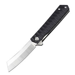 Top Quality Pocket Folding Knife 8CR14Mov Steel Blade G10 Handle EDC Tactical Knives 3 Handle Colours Available