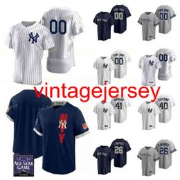 Men Women Youth 2021 All-Star Game Baseball Jerseys 24 Gary Sanchez 27 Giancarlo Stanton 50 Jameson Taillon 25 Gleyber Torres Custom