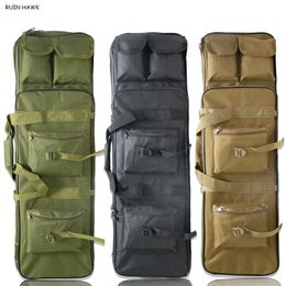 Tactical Hunting Backpack Sniper Airsoft Rifle Square Carry Bag Military Shooting Paintball Gun Protection Case 81cm 94cm 118cm 220329