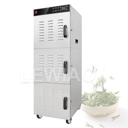 Commercial 30 Layers Vegetables Drying Machine Scented Tea Chilli Jujube Dehydrator Food Dehydration Equipment