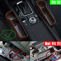 Car Organiser VIP - Left/right Universal Seat Clearance Storage Box For Bag Mobile Phone Holder Black/beige/red Decoration