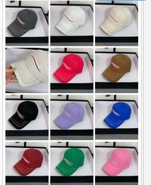 Designer Hat Letter Baseball Caps Casquette For Men Women Lovers Balls Hats Street Fitted Street Fashion Beach Sun Sports Ball cap 12 Colour Adjustable