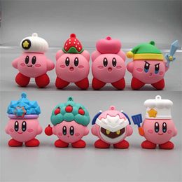 Figura de anime Kawaii Kirby Estrellas diferentes formas PVC Modelo juguetes para niños y niñas Regalos de cumpleaños para amigos o niños en venta