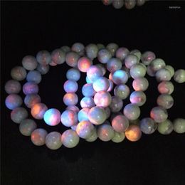 Beaded Strands Purple Sodalite Gem Stones Nature Round Beads Stretchy Bracelet Healing Crystals Bracelets For Women Jewellery Kent22