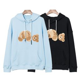 Sweats à capuche de créateurs pour hommes pour femmes homme ange ours en peluche femme sweat-shirt à manches longues pull décontracté noir pulls surdimensionnés coton XL streetwear mode 20ss pull