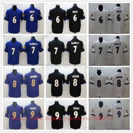Movie College Football Wear Jerseys Stitched 6 PatrickQueen 7 TraceMcSorley 8 LamarJackson 9 JustinTucker Breathable Sport High Quality Man