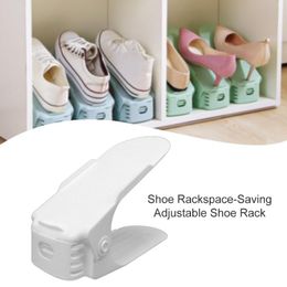Clothing & Wardrobe Storage Shoe Rack Organiser Space-Saving Adjustable Plastic Home SuppliesClothing
