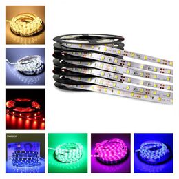 Strips LED Strip 5m 10m Tape Light Ribbon 60/120 Red / Blue Green RGB Warm White Cold Home DecorLED StripsLED