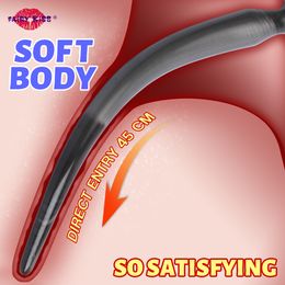 Super Long Butt Plug Powerful Suction Cup Buttplug Anal Dildo Female Vagina Masturbation Adult sexy Toys for Woman Man Gay