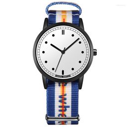 Wristwatches Women's Cute Watch Simple Fashion Casual Quartz Wrist Watches Women Clock Sport Outdoor Moda Mujer 2022 Nylon Erkek Kol Saati