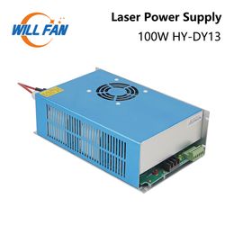 Will Fan 100W DY13 Co2 Laser Power Supply For RECI W4/Z2/S2 Co2 Laser Tube And Engraving Cutting Machine DY Series