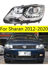 Headlight Xenon Bulb for Sharan Headlights 2012-20 20 LED High Beam Daytime Running Lights Dynamic Turn Signal Head Light